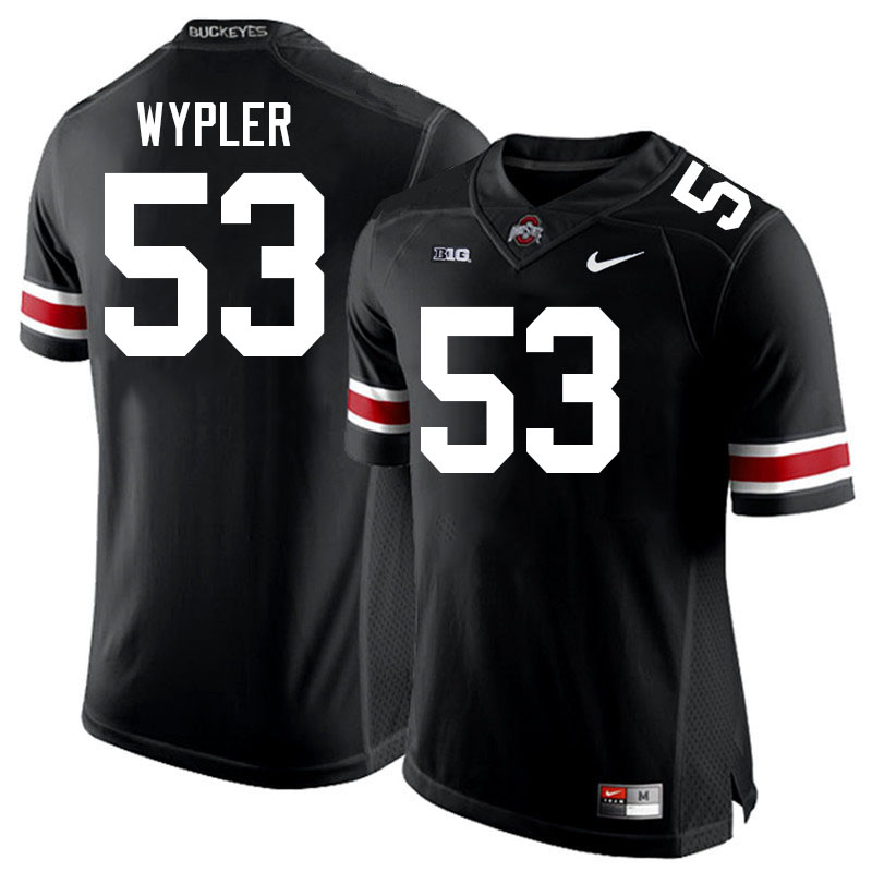 #53 Luke Wypler Ohio State Buckeyes Jerseys Football Stitched-Black
